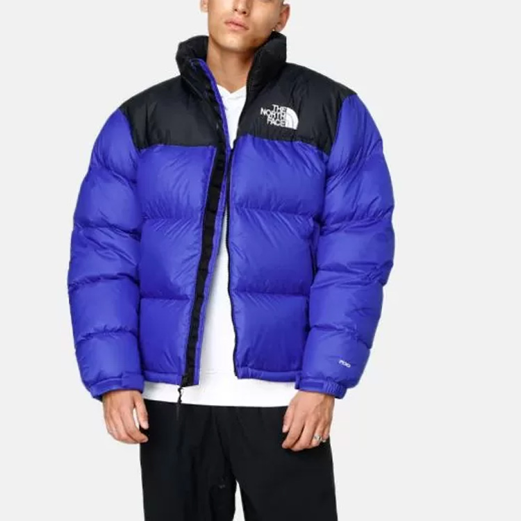 North face 700 puffer blue on sale