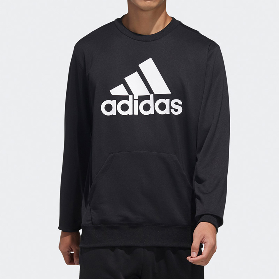 Мужской свитшот adidas M Mh Sw Crew 20 (черный) — фото 3