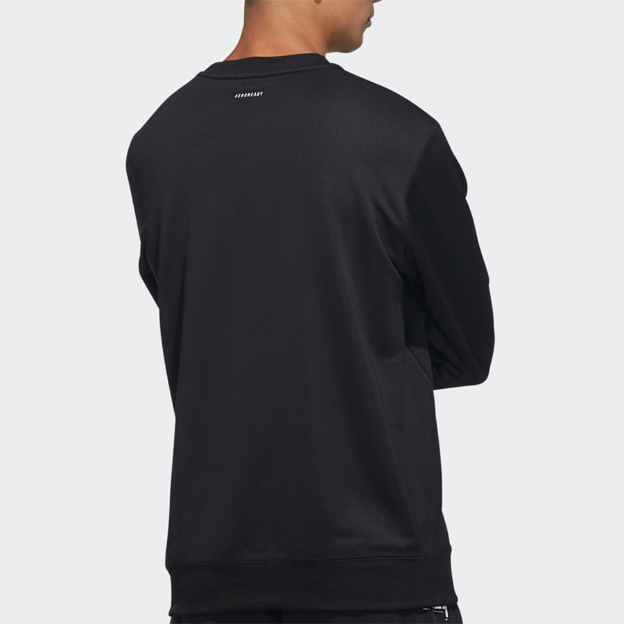 Мужской свитшот adidas M Mh Sw Crew 20 (черный) — фото 5