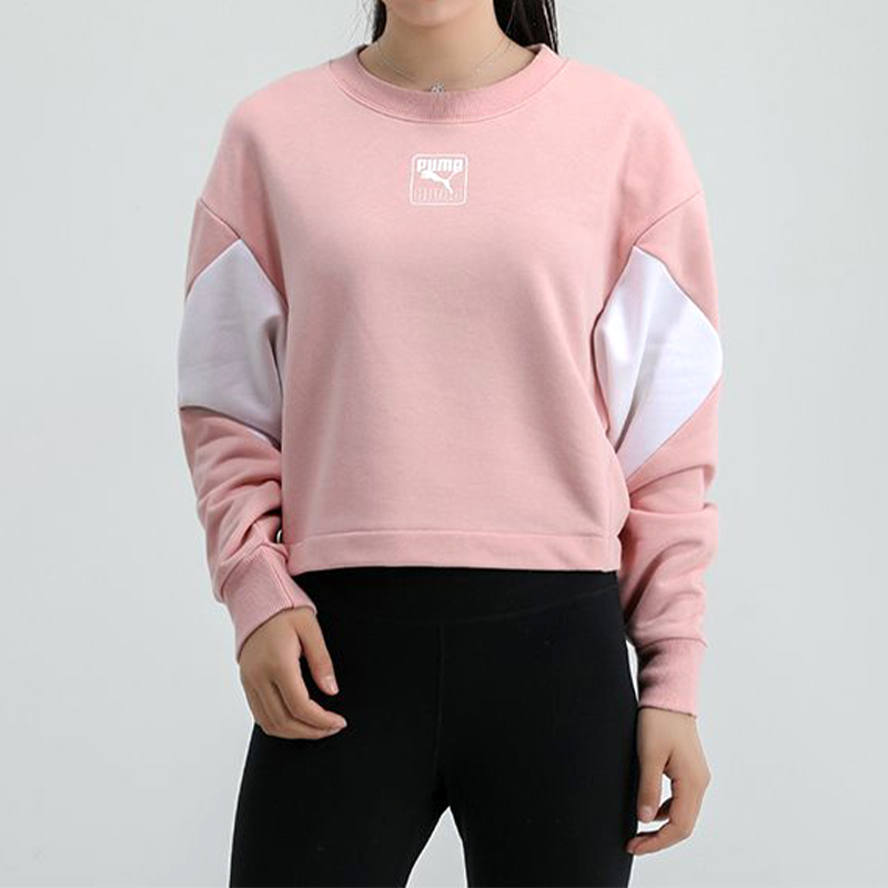 Женская худи PUMA Rebel (розовый) — фото 3