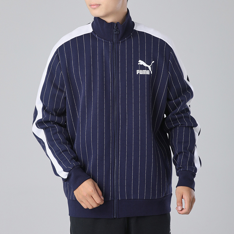 Мужская куртка PUMA (синяя) — фото 4