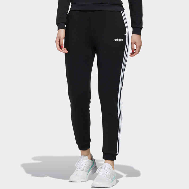 Штаны adidas neo W Esntl 3s Tp (черные) — фото 2