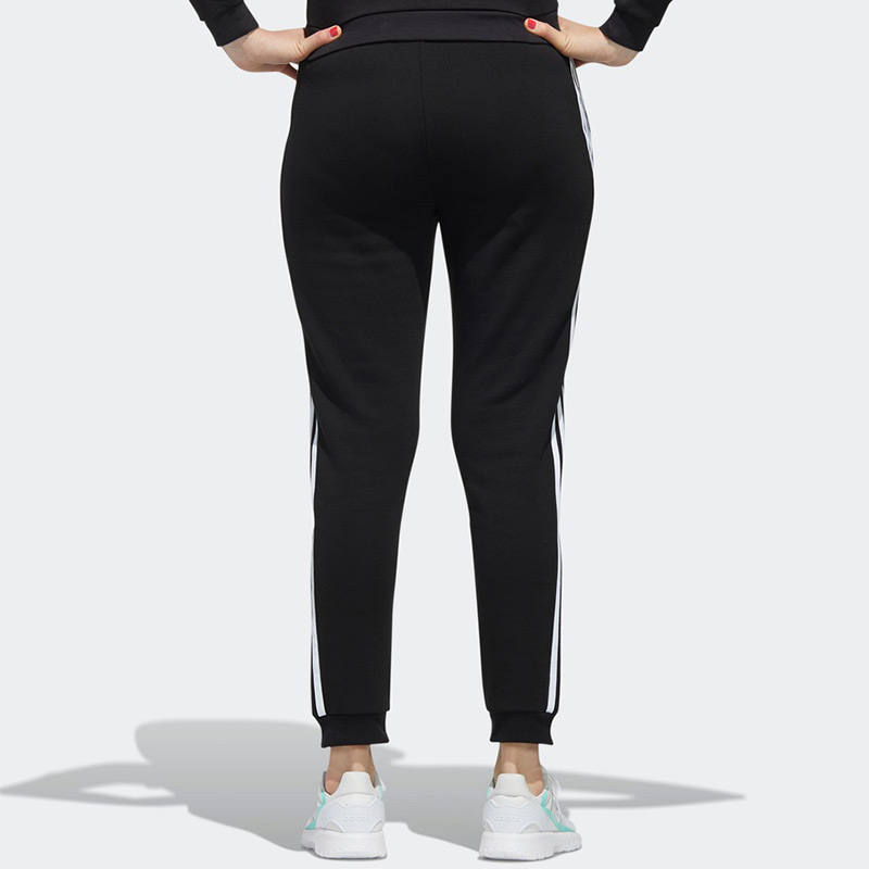 Штаны adidas neo W Esntl 3s Tp (черные) — фото 3