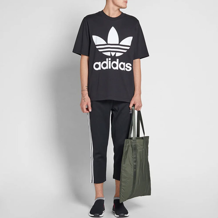 Мужская футболка adidas originals (черная) — фото 3