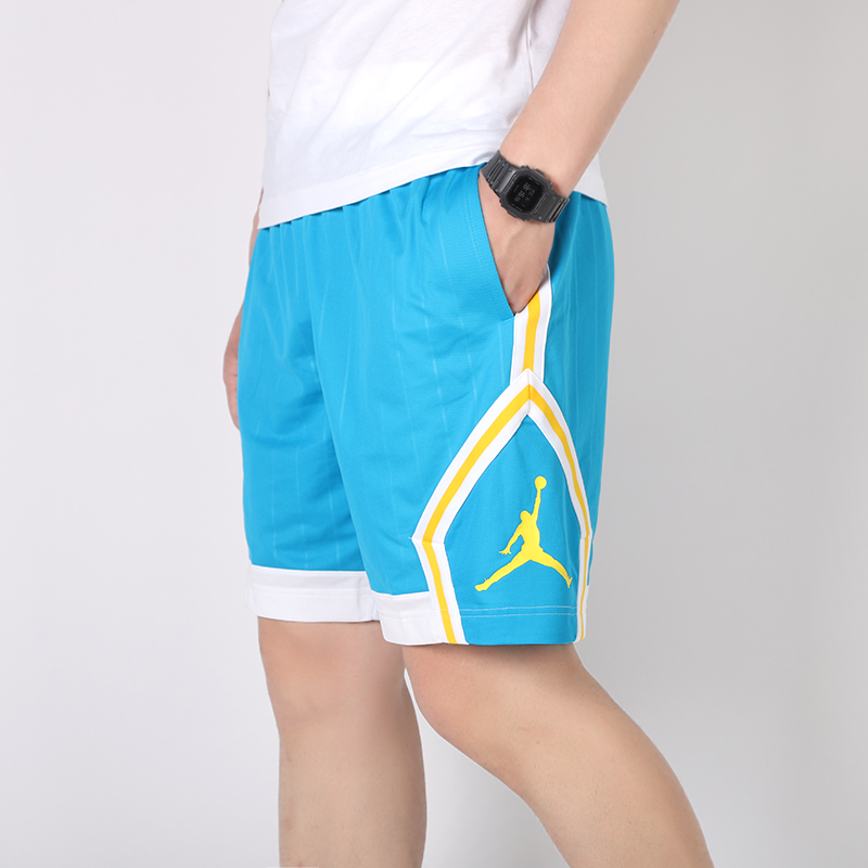 Jordan Jumpman Diamond Basketball Shorts Men’s Lake Blue