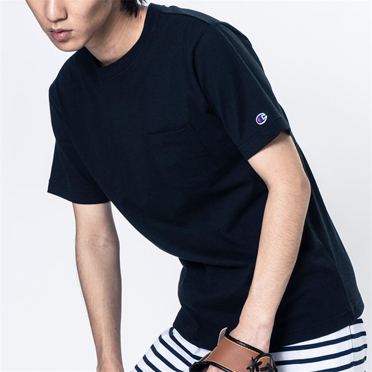Футболка Champion Pocket Tee (черная) — фото 4