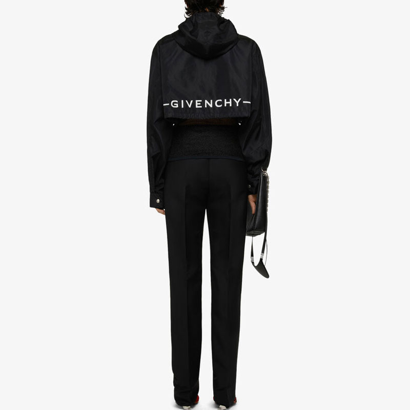 Женская куртка Givenchy (черная) — фото 4