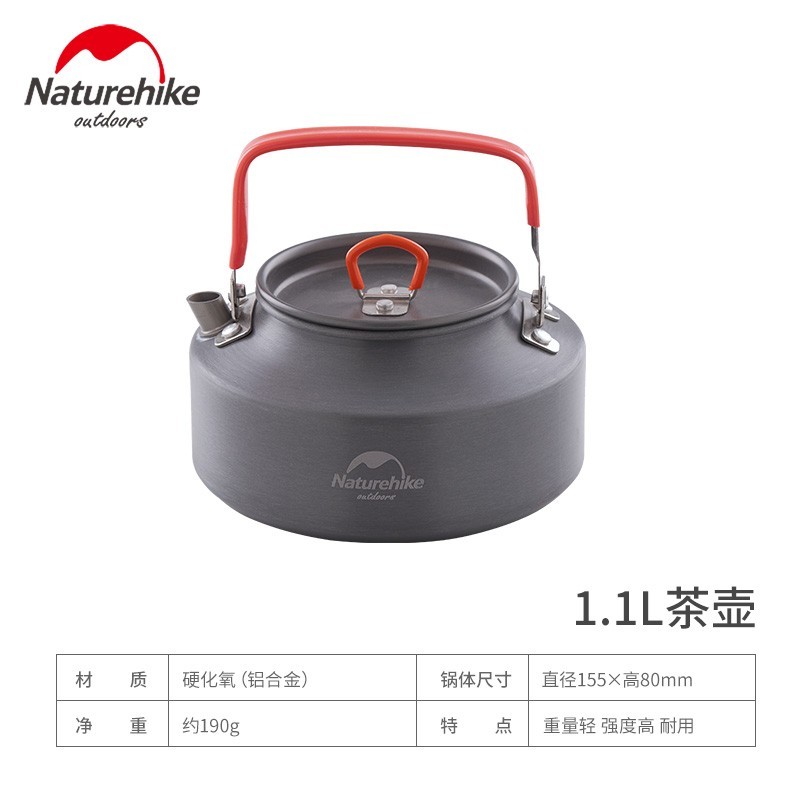 NATUREHIKE Outdoor Water Equipment Outdoor Water Bottle 1.1L Camping, Camping Portable