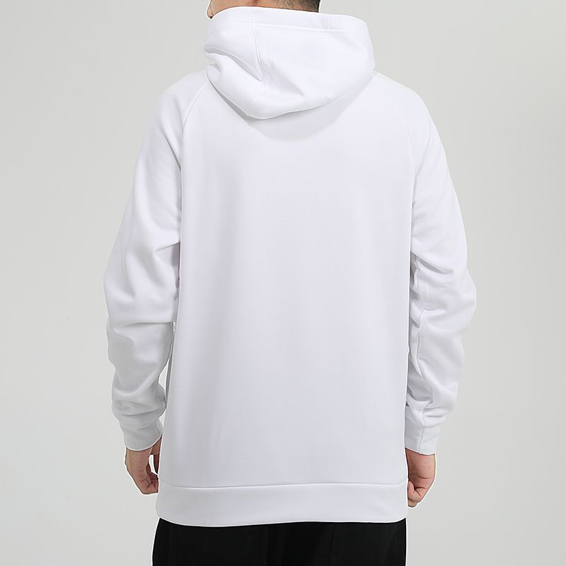 Мужское худи Nike Therma Hoodie (белое) — фото 5