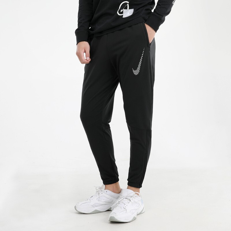 Мужские штаны Nike Running Therma (черные) — фото 4