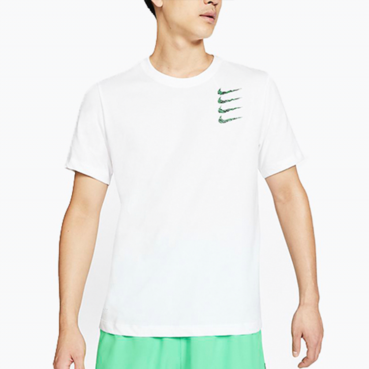 Мужская футболка Nike (белая) — фото 4