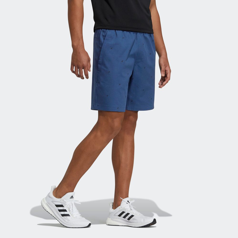Мужские шорты adidas Fi Short Aop (темно-синие) — фото 5