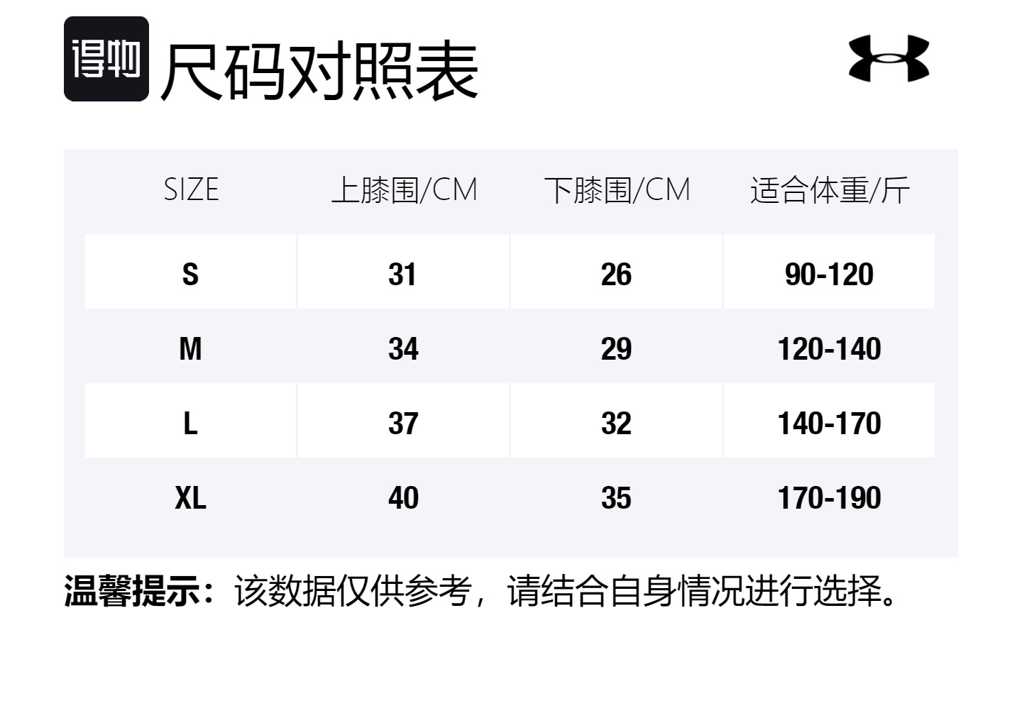 Size Table