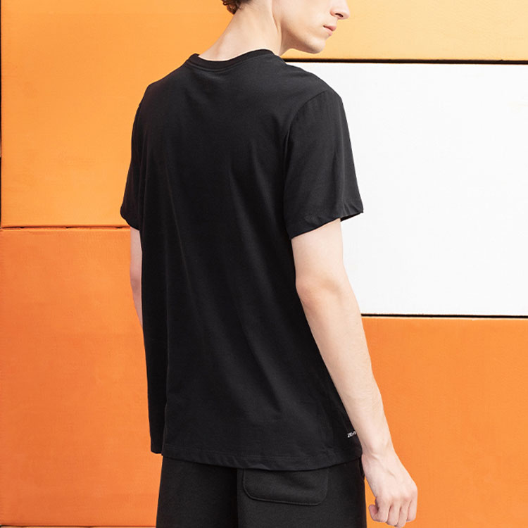 Мужская футболка Nike AS LAL M DRY TEE ES CE LGO (черная) — фото 5