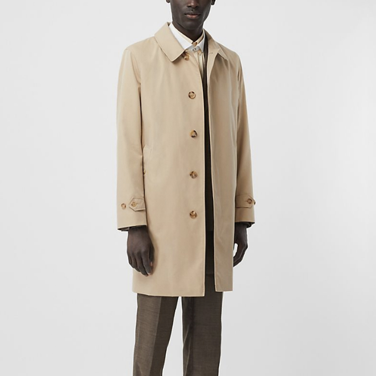 Мужская куртка Burberry Heritage (медовая) — фото 2