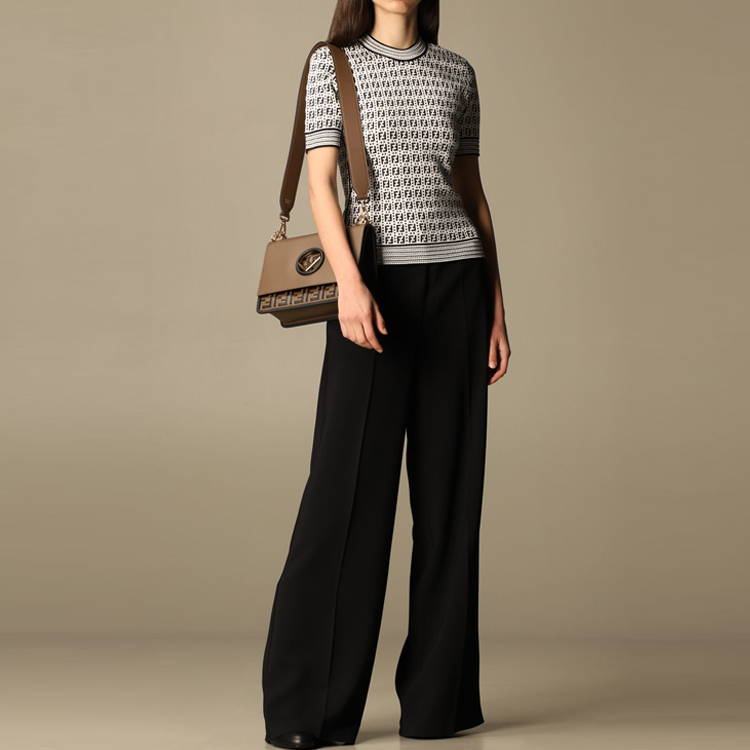 Женские свитер Fendi SS21 (белый) — фото 6