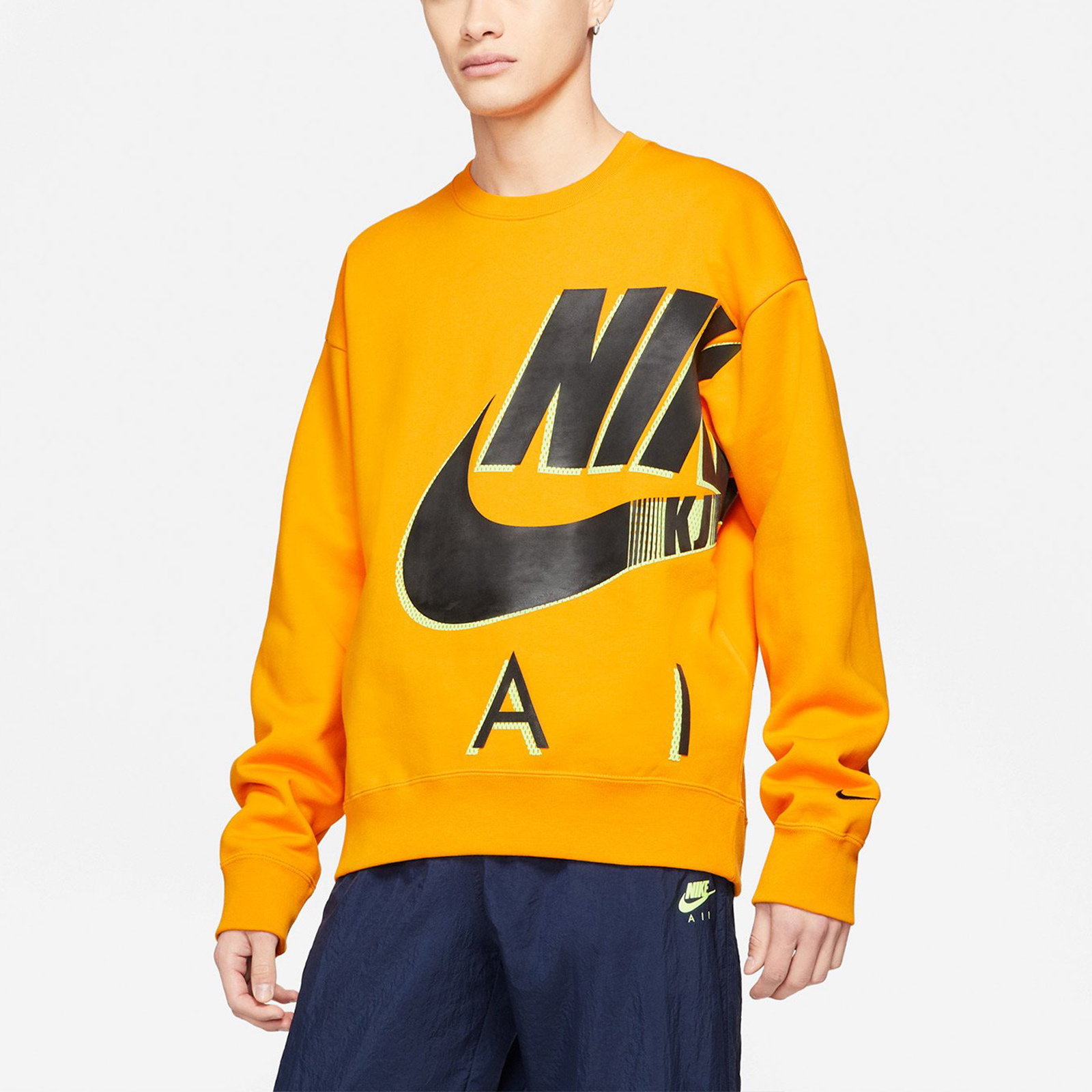 Худи Nike Air x Kim Jones (оранжевое) — фото 4