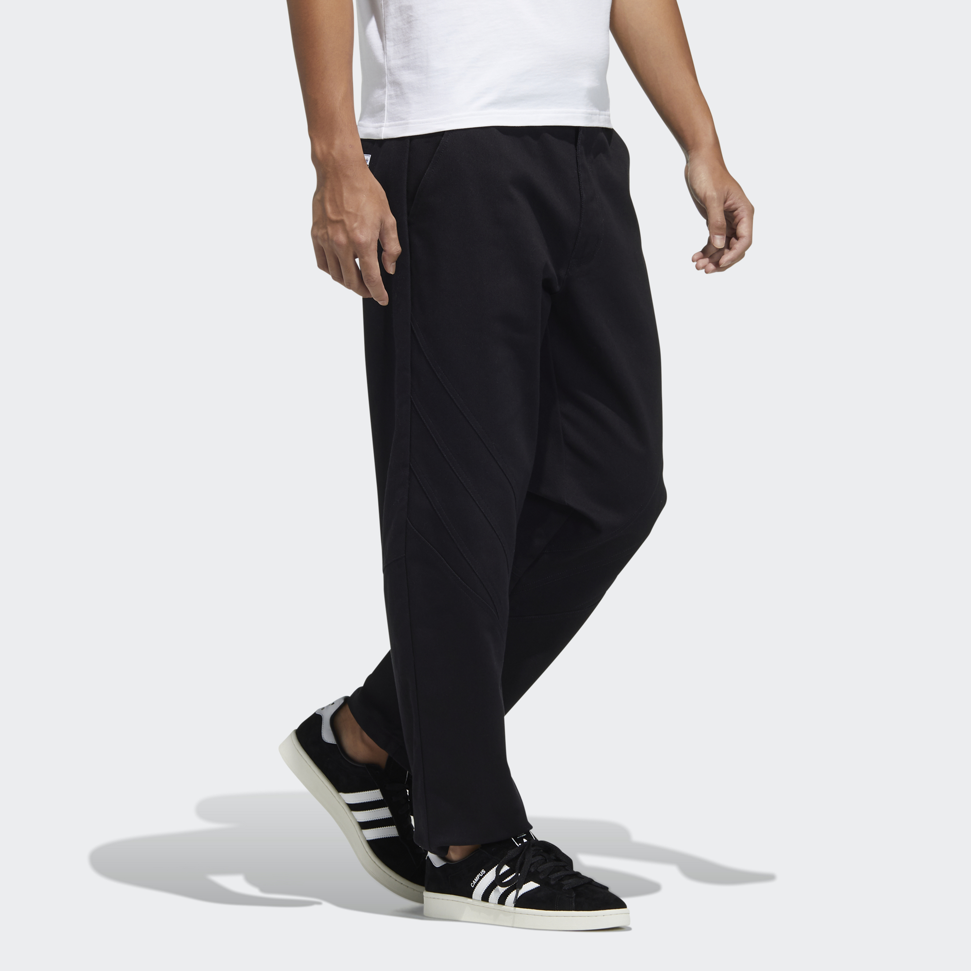 Мужские штаны adidas Originals Track Pants (черные) — фото 4