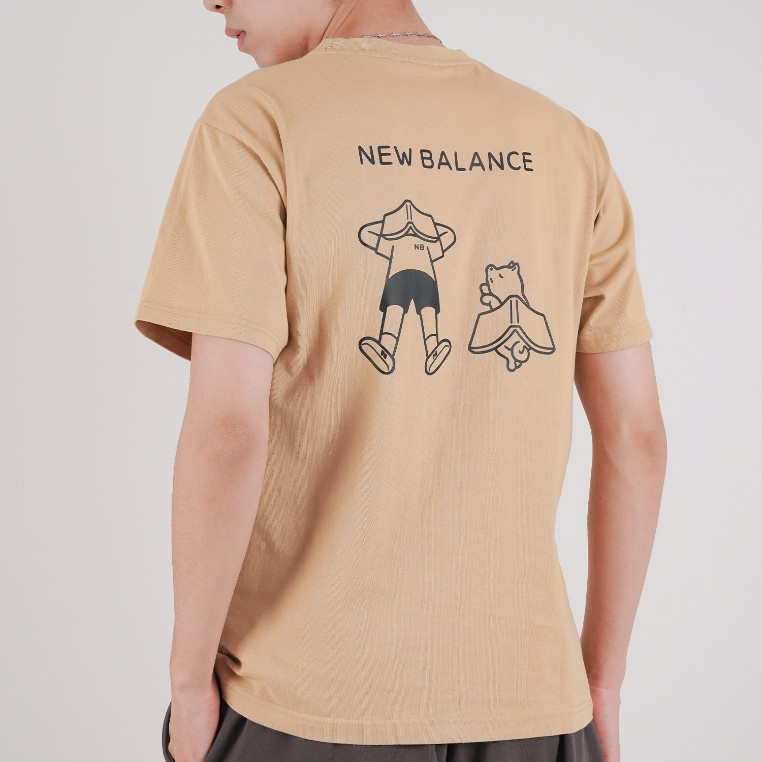 Футболка New Balance (горчичная) — фото 5