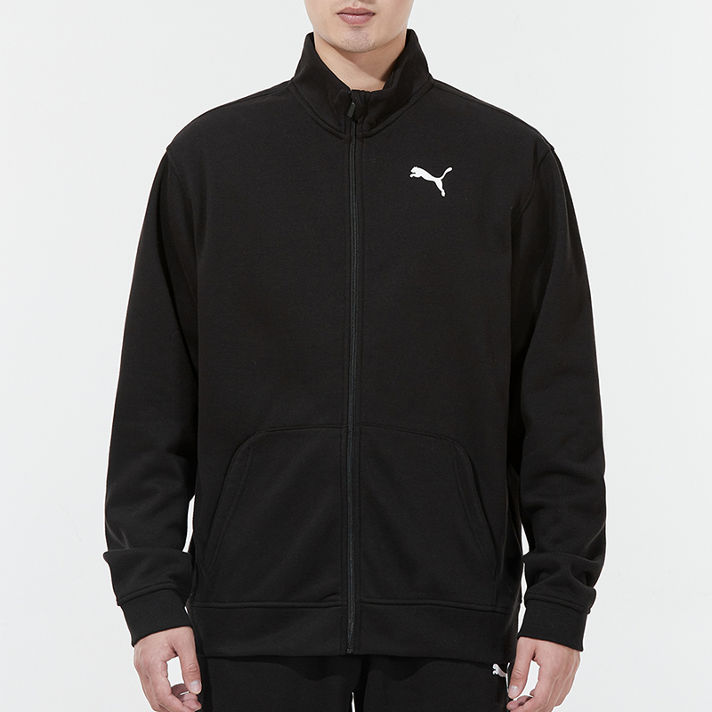 PUMA FaV Knitted Casual Sportswear Men’s Stand Collar Moderate