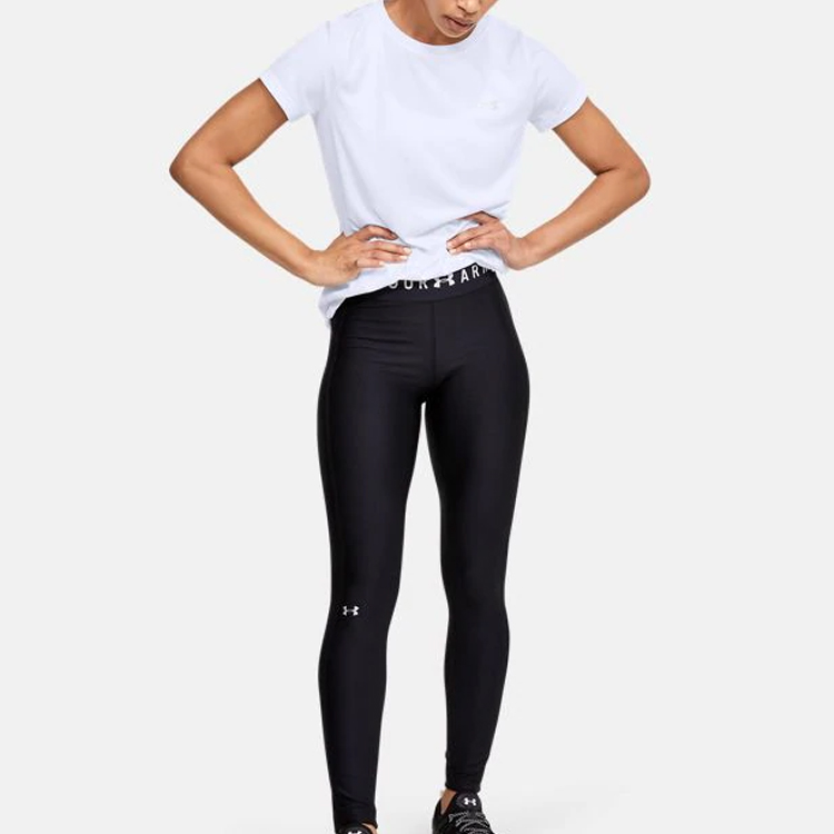Женская футболка Under Armour Velocity Solid Crew (белая) — фото 5