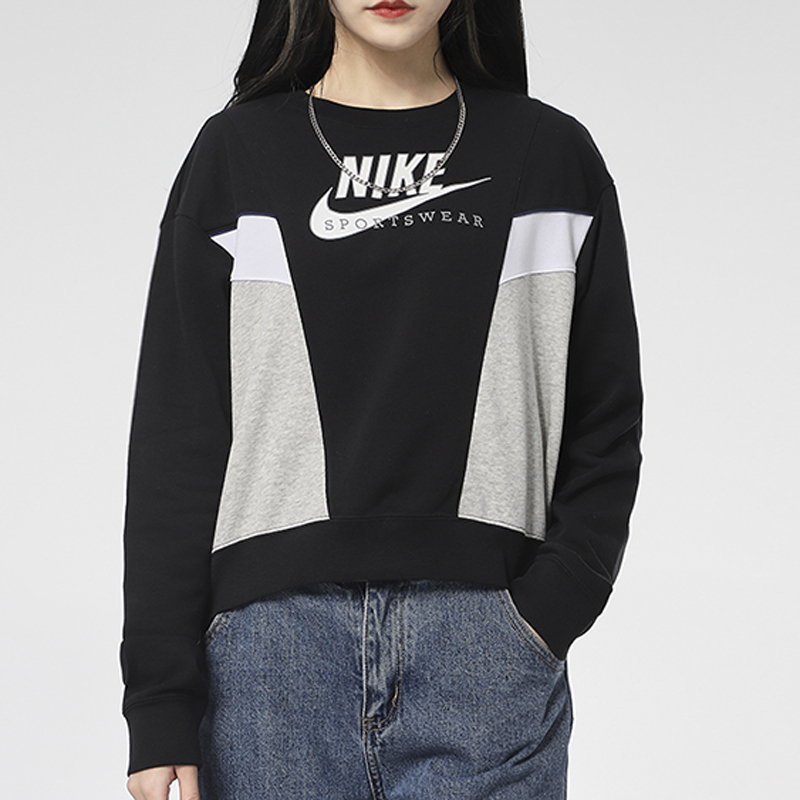 Женский свитшот Nike (черный) — фото 3