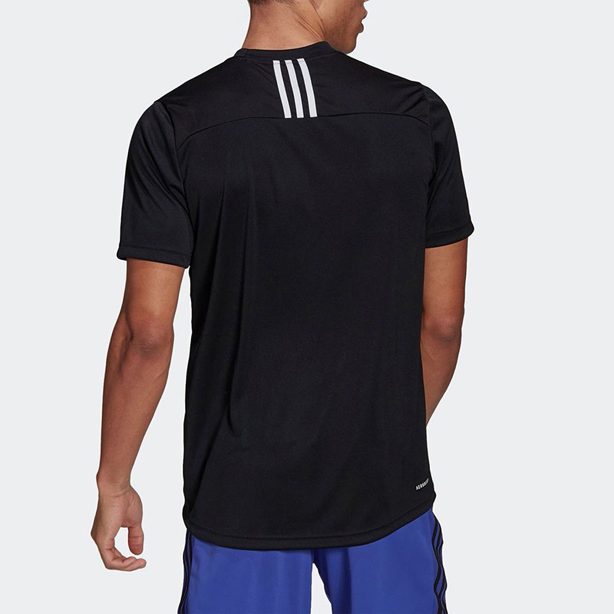 Мужская футболка adidas Logo (черная) — фото 3