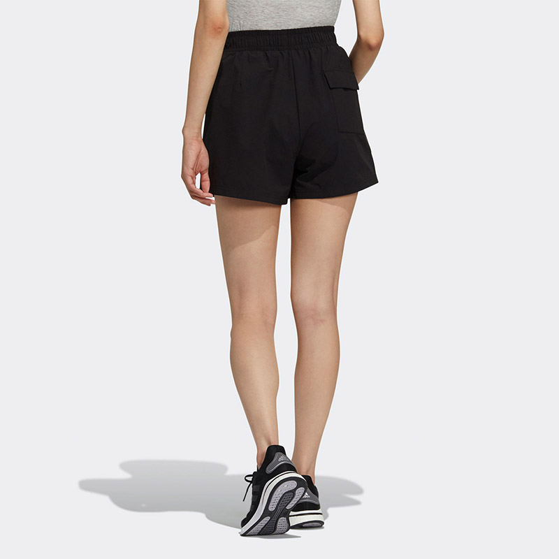 Женские шорты adidas Str Shorts Wv (черные) — фото 3