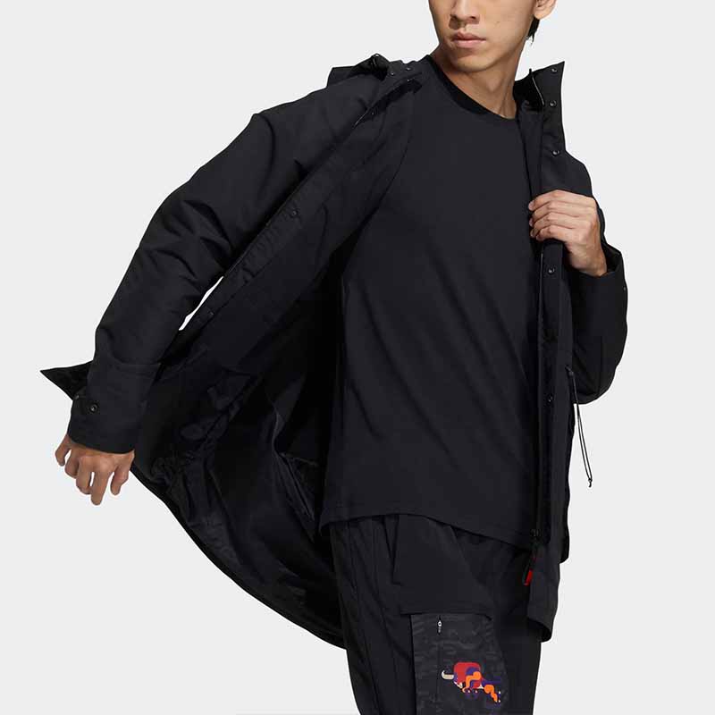 Мужская куртка adidas CNY Jkt Top (черная) — фото 5
