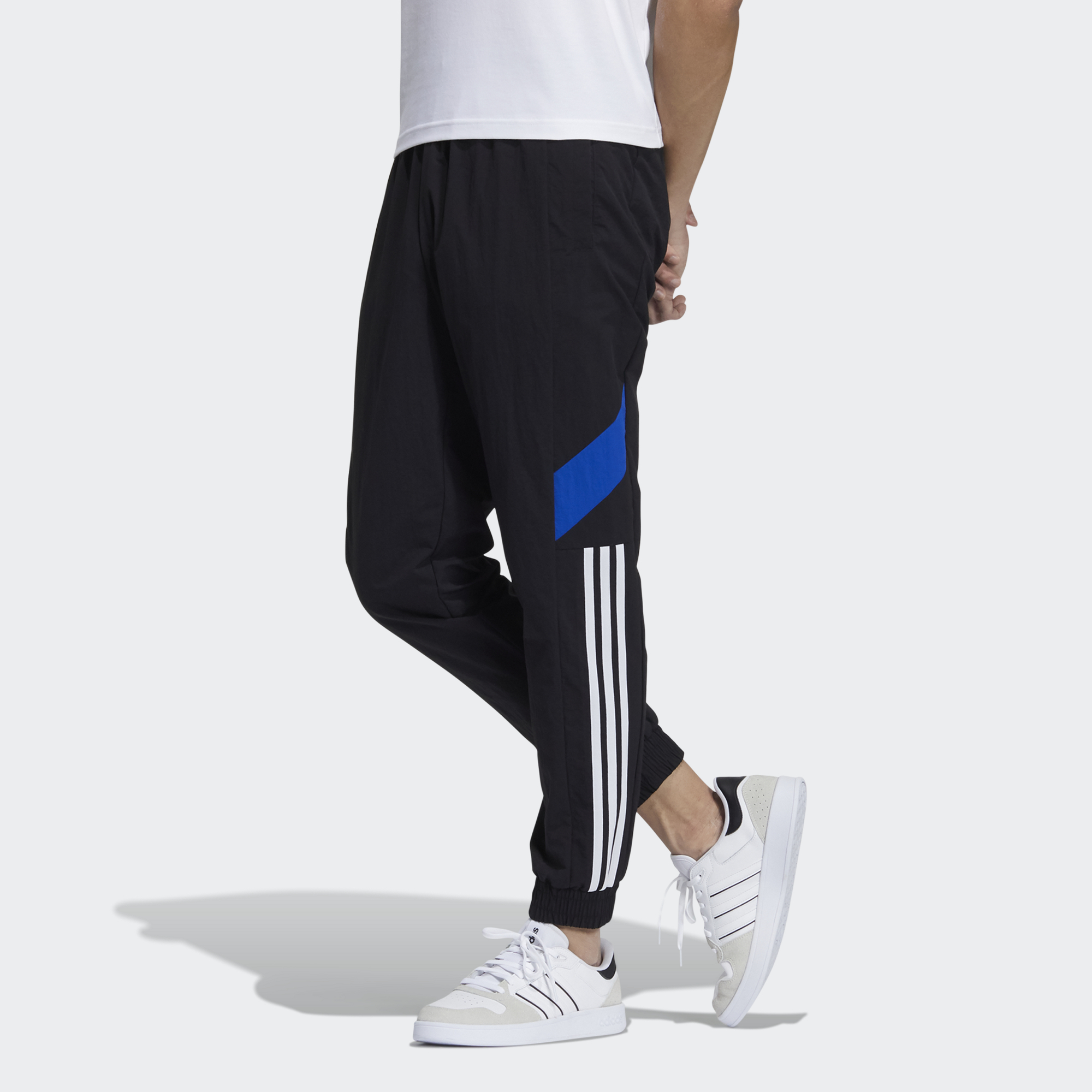 Мужские штаны adidas neo (черные) — фото 3