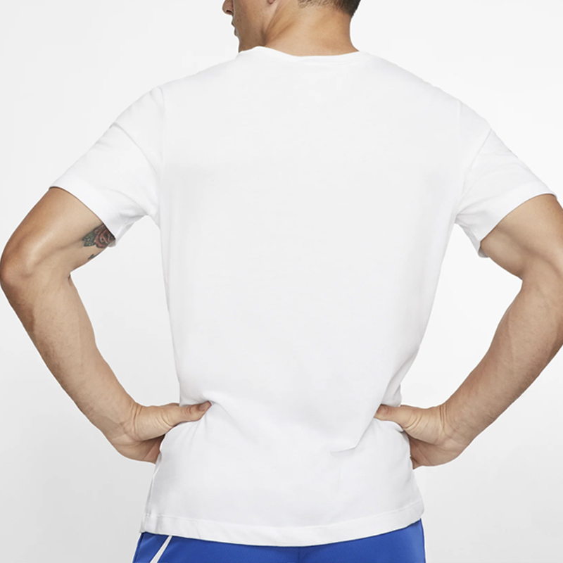 Мужская футболка Nike (белая) — фото 4