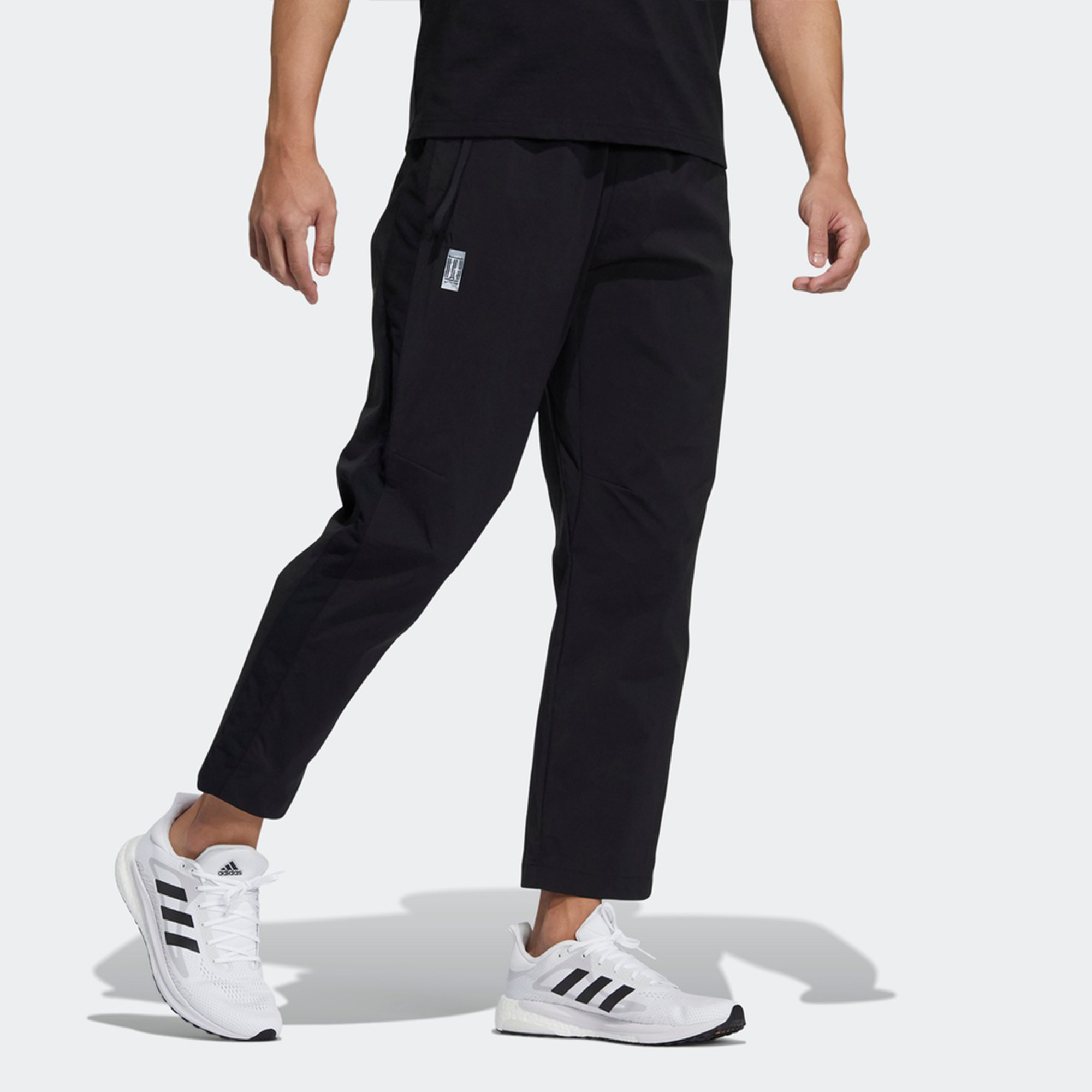 Мужские штаны adidas Wj Pnt Wv Lt (черные) — фото 5