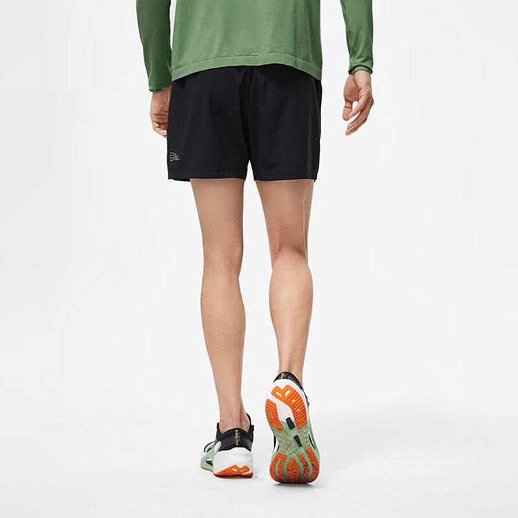 Li Ning Running Collection Sports Shorts Men’s Black Moderate