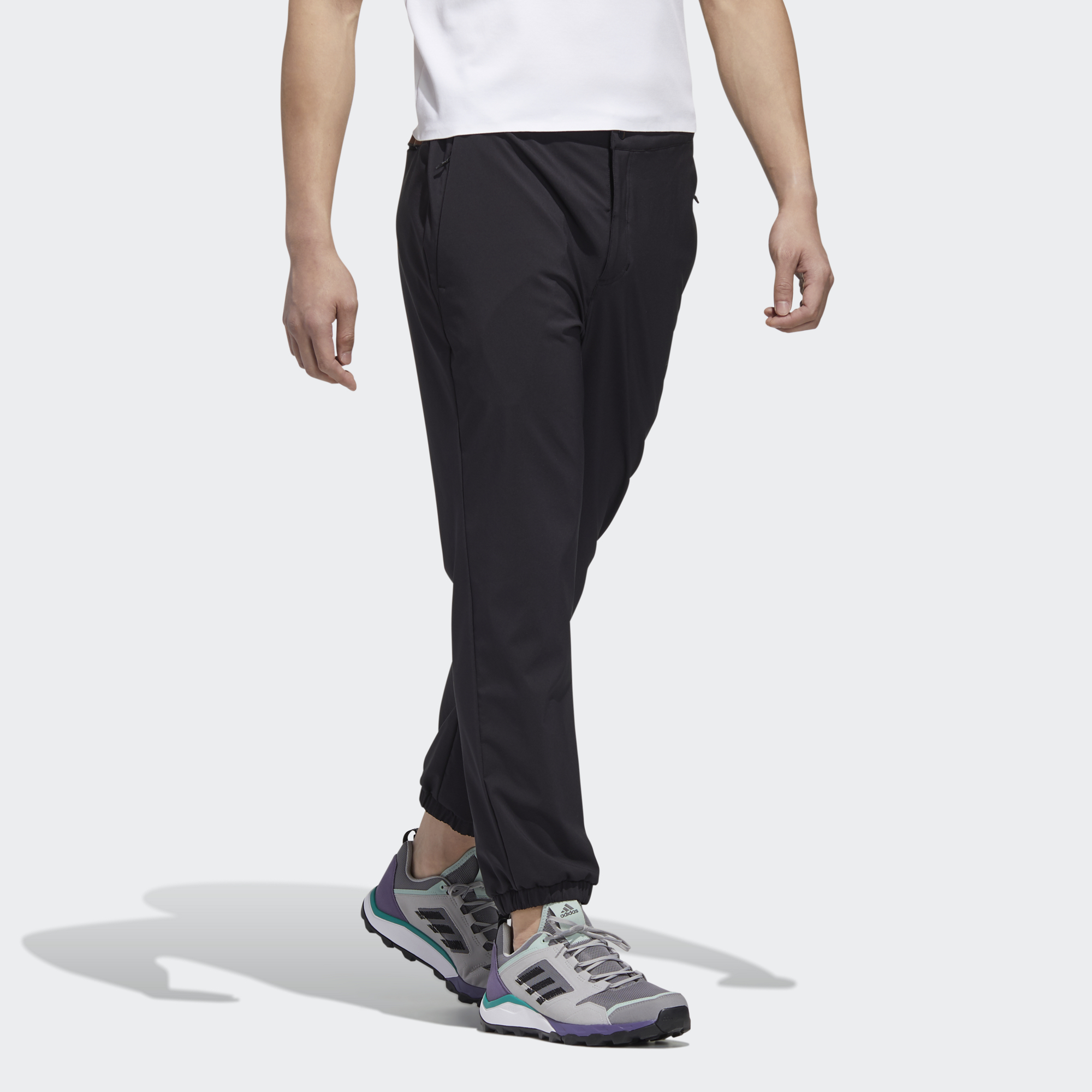 Мужские штаны adidas Xplr Jog Pants (черные) — фото 5