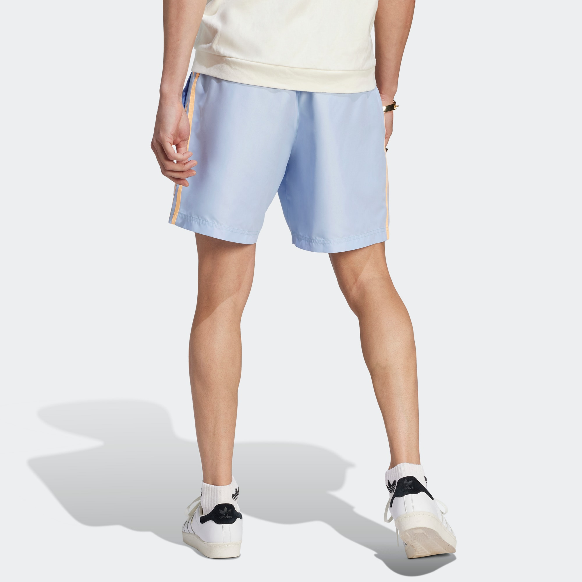 Adidas Originals Sports Shorts Men’s Light Pink Blue Moderate
