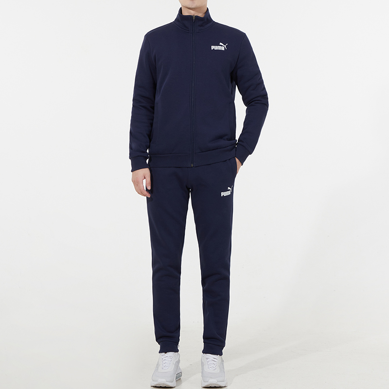PUMA Casual Sportswear Men’s Stand Collar Thickened And Fleece Lined