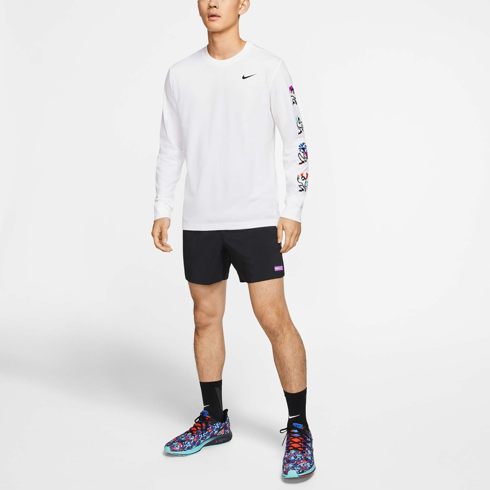 Мужские шорты Nike Flex Stride (черная) — фото 3