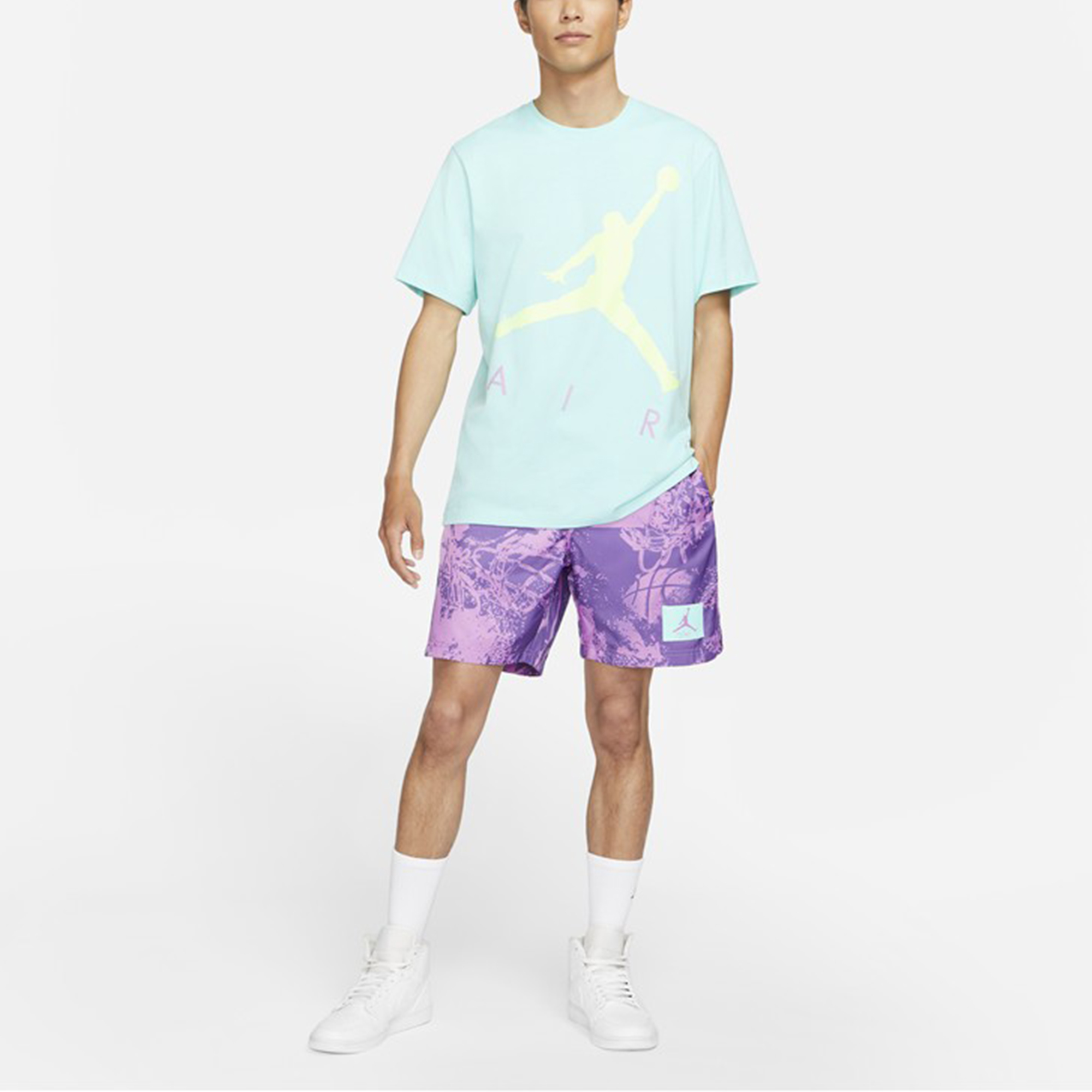 Jordan Sports Shorts Men’s Purple Moderate