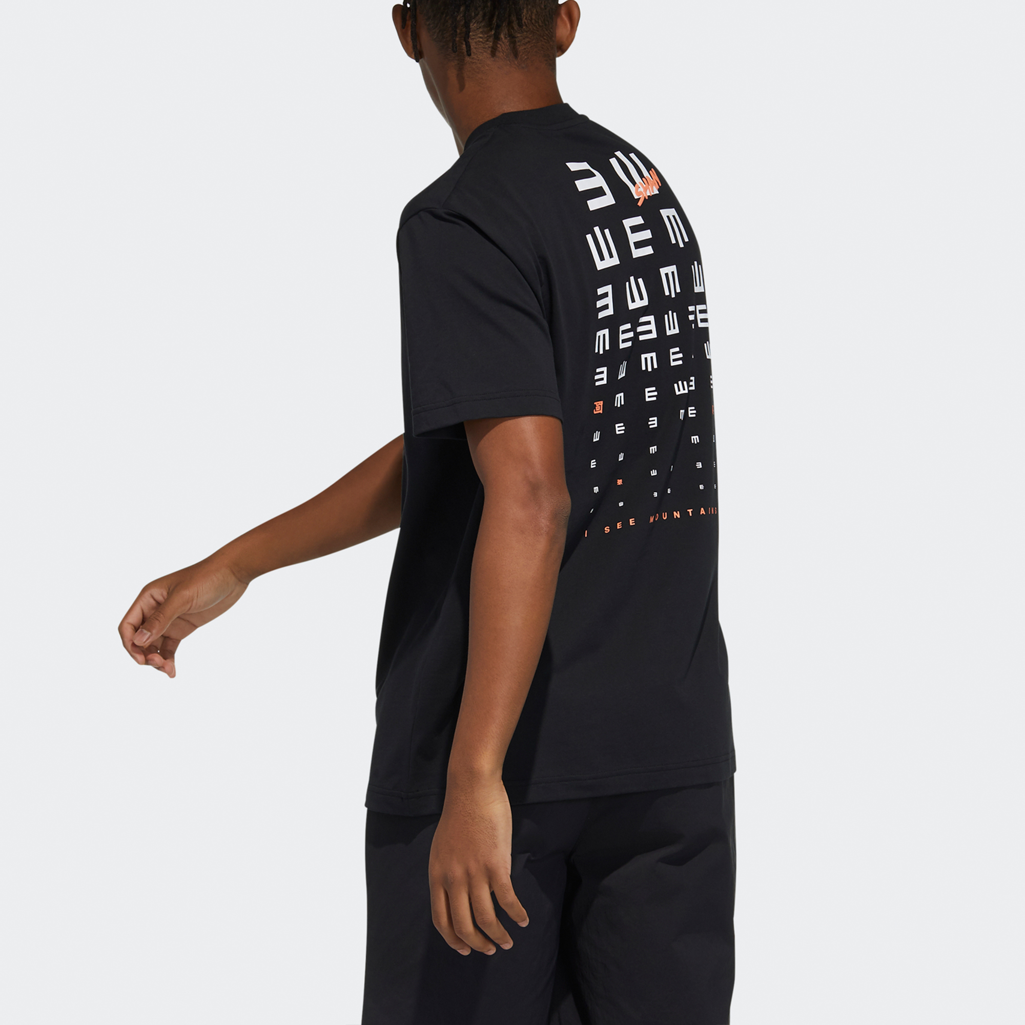 Футболка adidas (черный) — фото 5