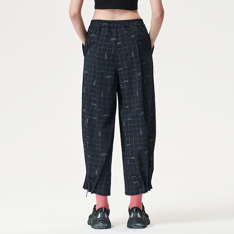 FILA FUSION STREET SPORT Sports Pants Women’s Dark Chess Notation