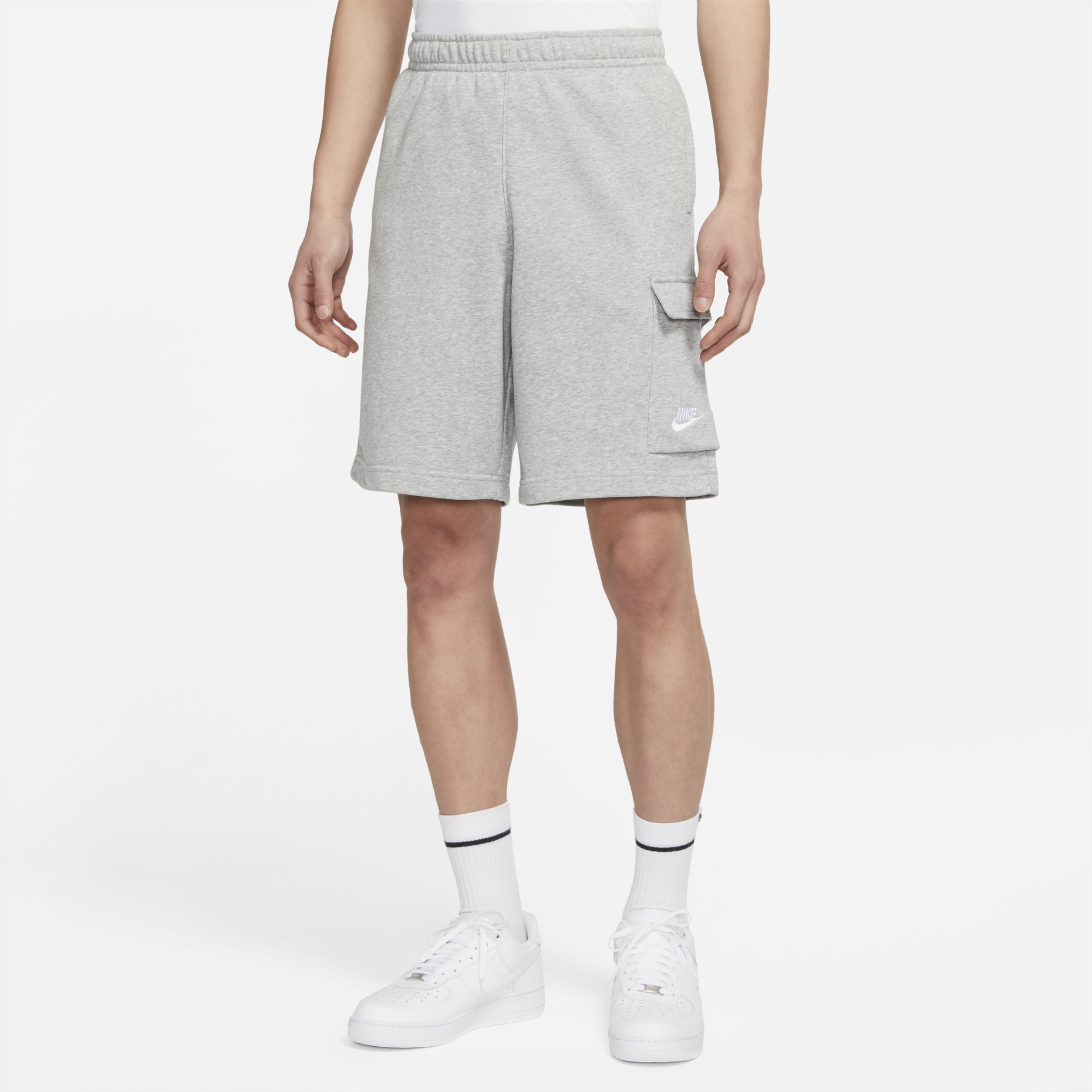 Мужские шорты Nike (серые) — фото 4