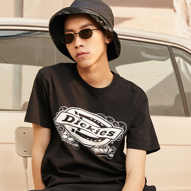 Мужская футболка Dickies SS21 (черная) — фото 3