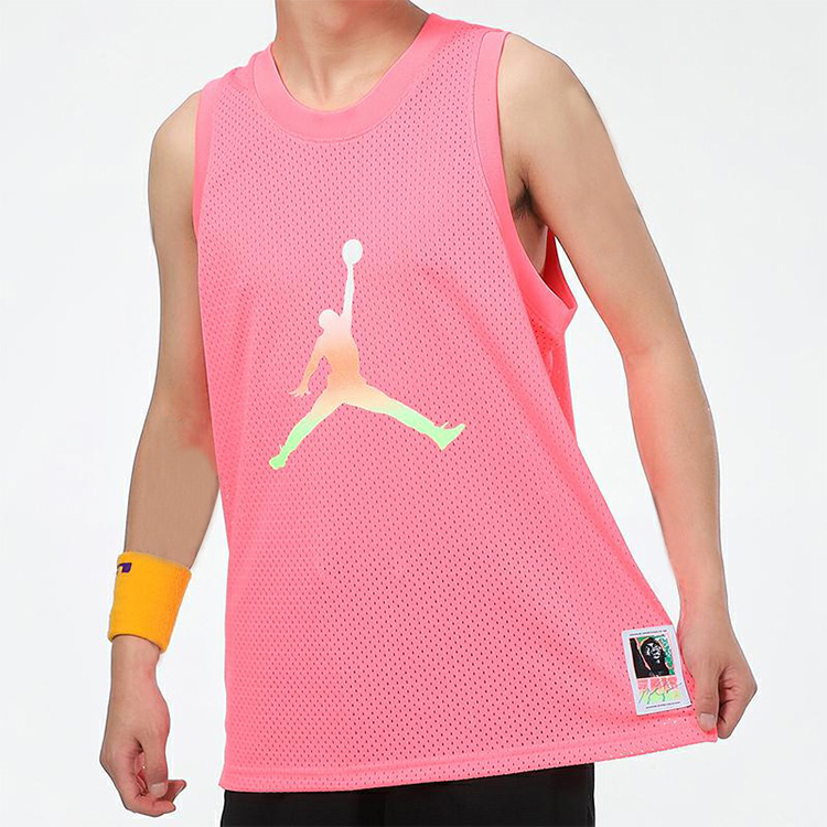 Jordan Basketball Jersey Men’s Pink