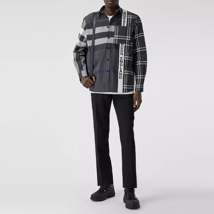 Мужская рубашка Burberry SS21 — фото 3