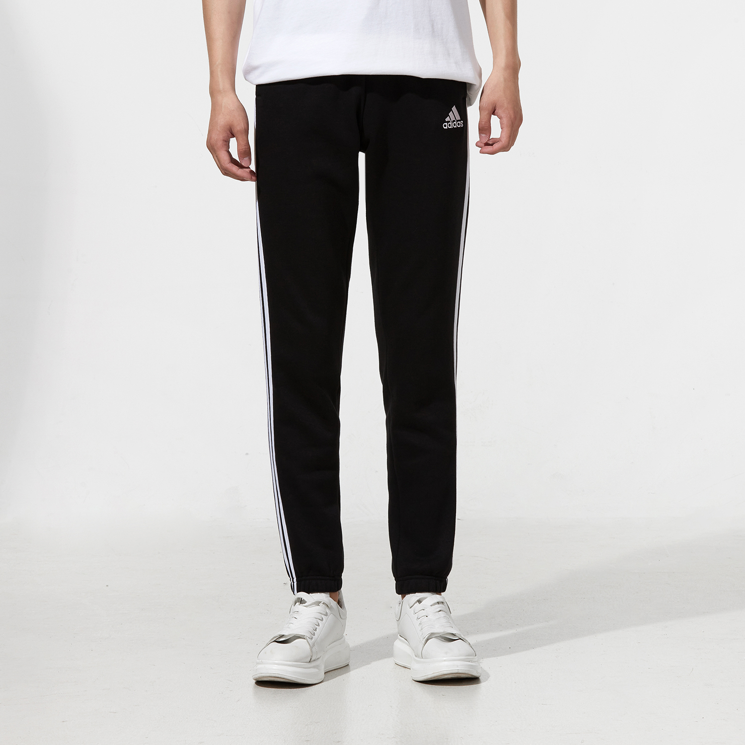 Adidas Knitted Sweatpants Men’s Black