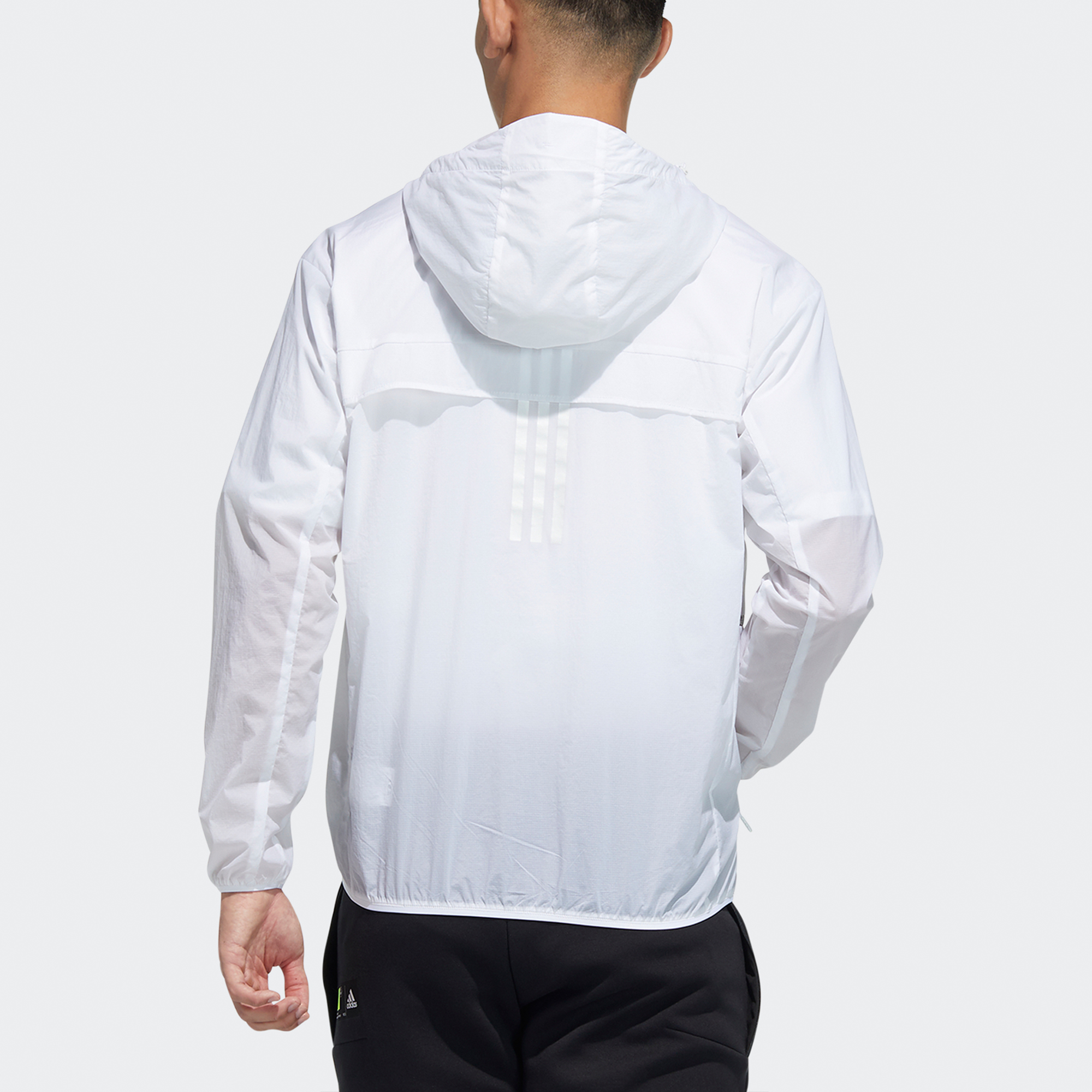 Мужская куртка adidas (белая) — фото 3