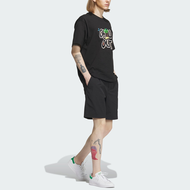 Adidas Originals Sports Shorts Men’s Black Moderate