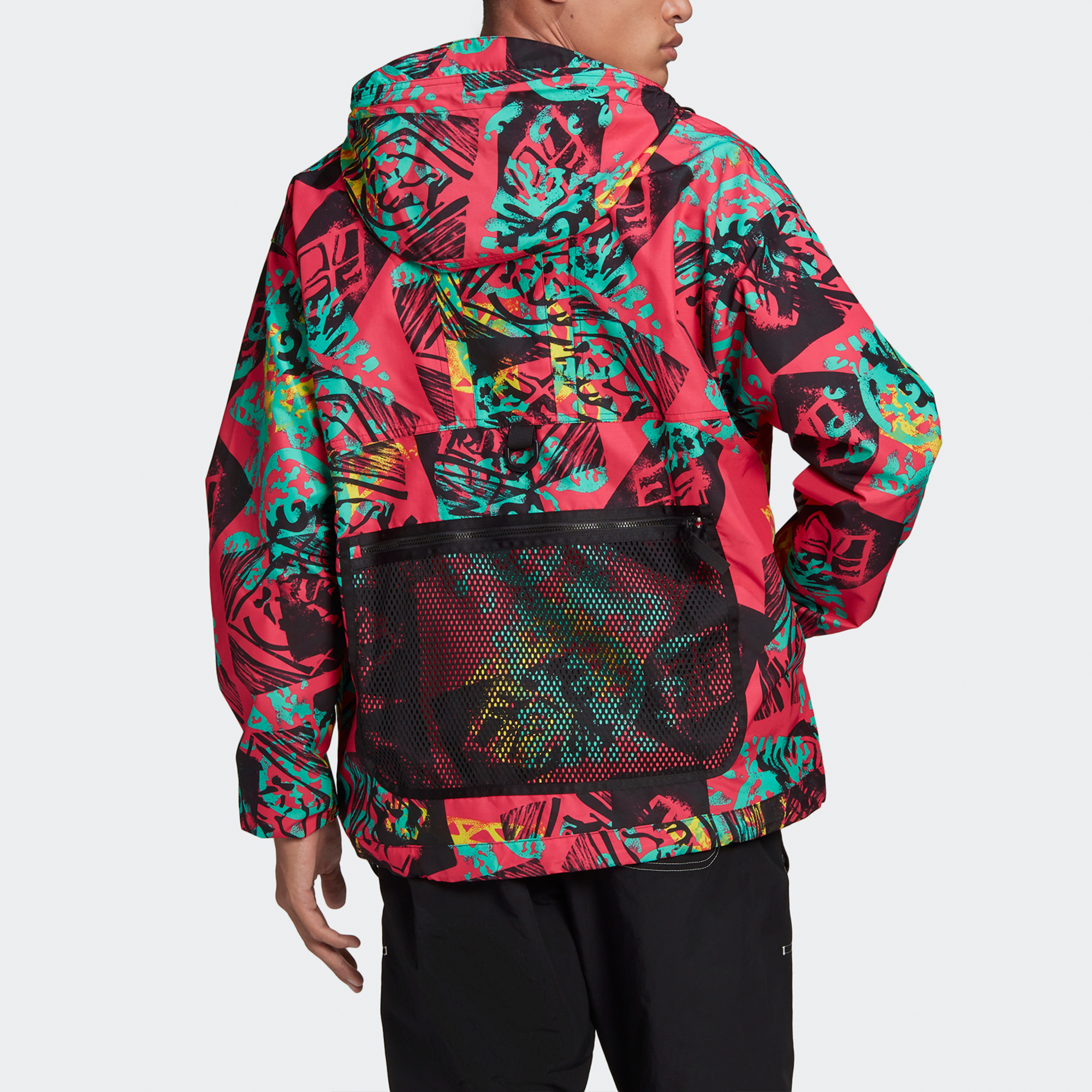 Мужская куртка adidas originals Adv Mesh Wvn Wb (разноцветная) — фото 3