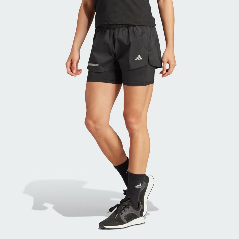 Adidas Free Shipping With AdiClub Ultimate Two in One Shorts