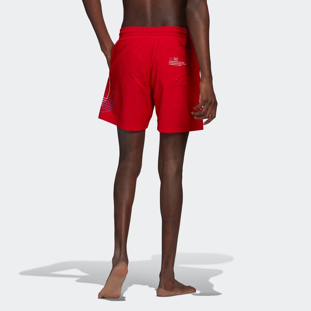Мужские шорты adidas originals Fto Swims (красные) — фото 4